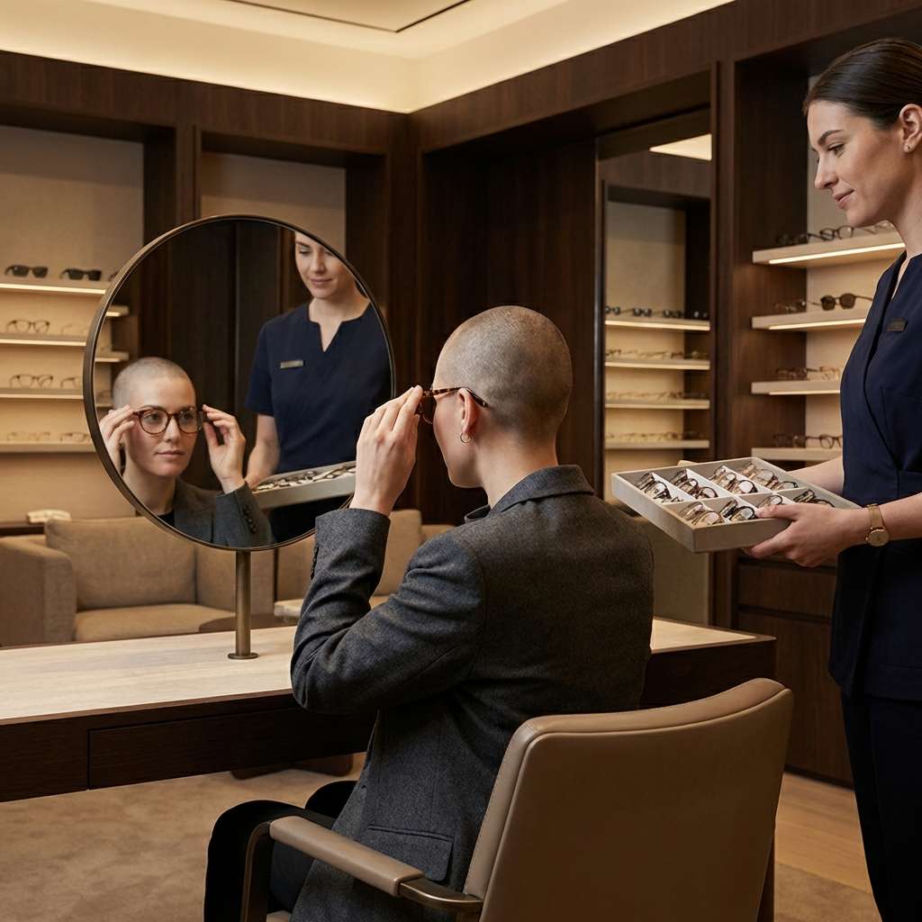 Choosing Glasses That Suit a Shaved Head